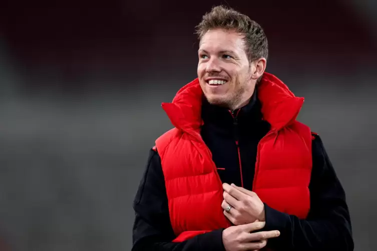 Zum Erfolg verdammtHat geliefert: Bayern-Coach Julian Nagelsmann. 