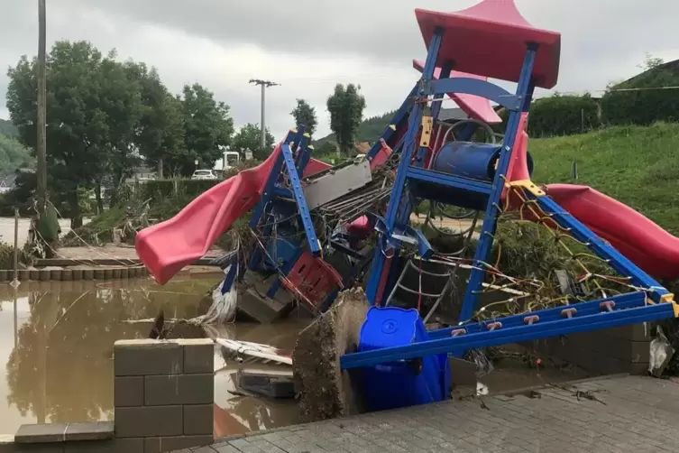 Kein Kinderklettern mehr auf dem Campingplatz Südeifel. 