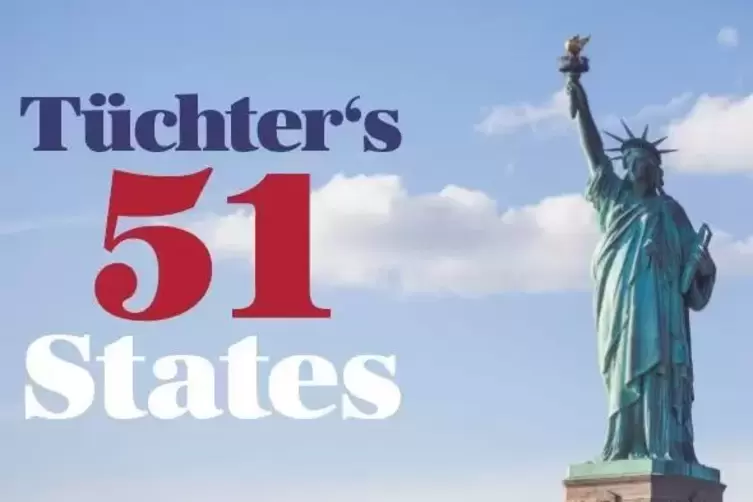 Der USA-Newsletter „Tüchter’s 51 States“ erscheint alle 14 Tage mittwochs, die aktuelle Ausgabe handelt vom „Sturm aufs Kapitol“