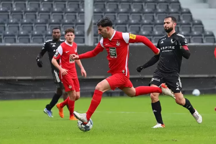 Dezimiert, aber siegreich: Der FCK beim Testspiel in Belgien.