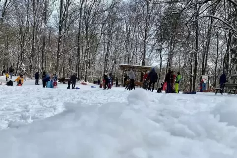 Zahlreiche Menschen haben am Samstag und Sonntag den Donnersberg bevölkert. Dabei haben sich die Besucher aber sehr disziplinier