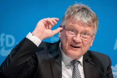 Jörg Meuthen kritisiert, dass das Herz der AfD inzwischen „sehr weit rechts“ schlage.