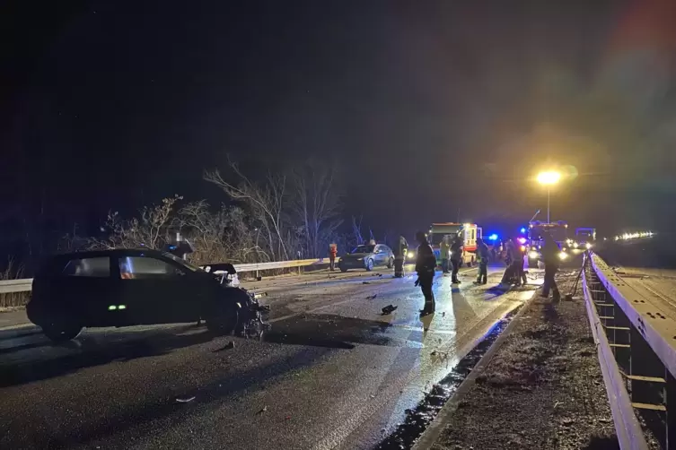 Etwa anderthalb Stunden lang war die Limbacher Feuerwehr im EInsatz.