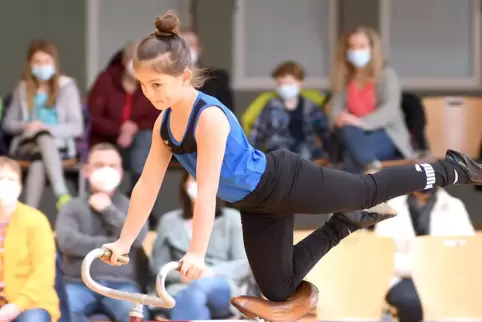 Sie fuhr eine tolle Kür: Fiona Molter vom RV Bolanden. 