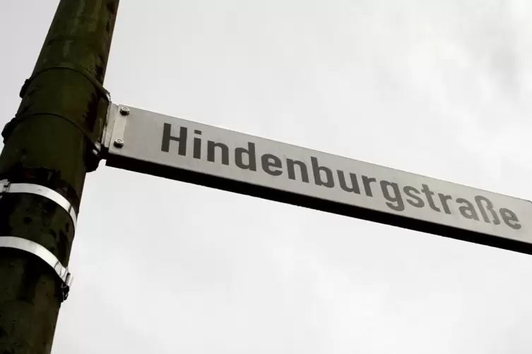 Die Diskussion um Straßennamen in Landau hat sich jetzt wieder an der Hindenburgstraße festgemacht. 