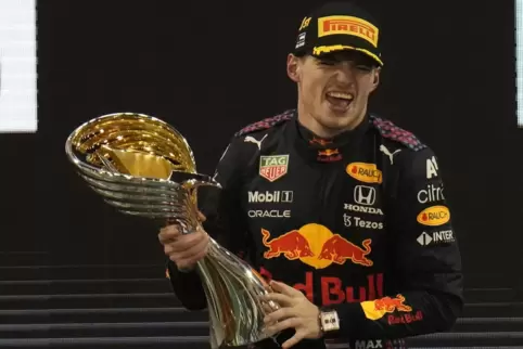 Der Titelverteidiger: Max Verstappen.