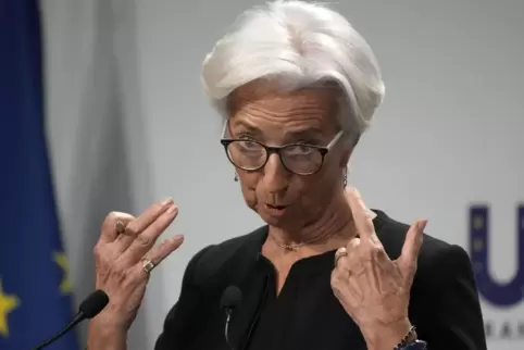 EZB-Chefin Christine Lagarde 