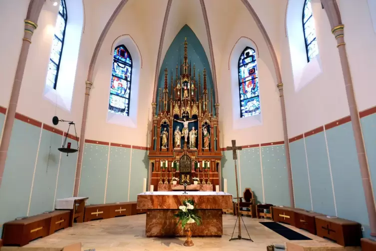 In der Kirche St. Gangolf in Dudenhofen sind auch 2022 wieder musikalische Andachtenn.