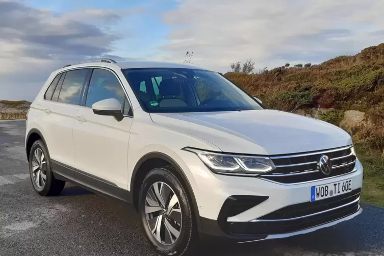 Auch der Tiguan kann in Teilzeit stromern.