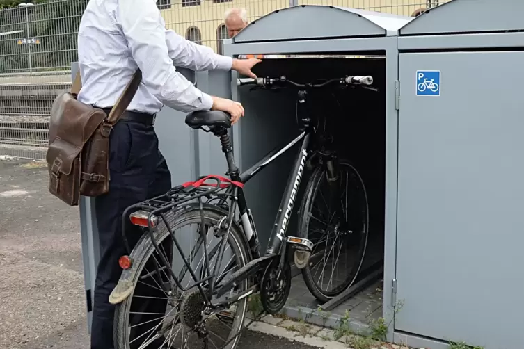 Fahrradbox.