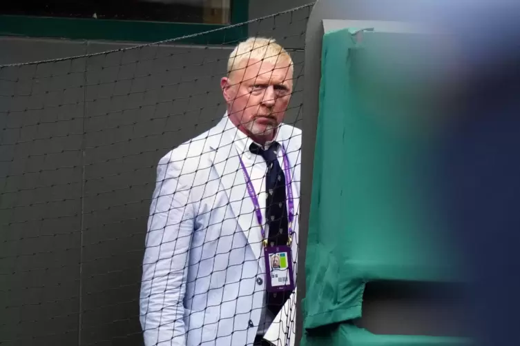 Im Insolvenzverfahren verheddert: Boris Becker (hier 2021 in Wimbledon). 