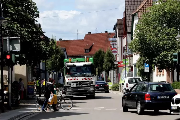 Auch in der Herxheimer Hauptstraße könnte bald ein Blitzer stehen. 