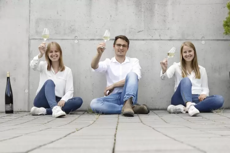 Patricia, Julian und Jana Schreieck (von links).