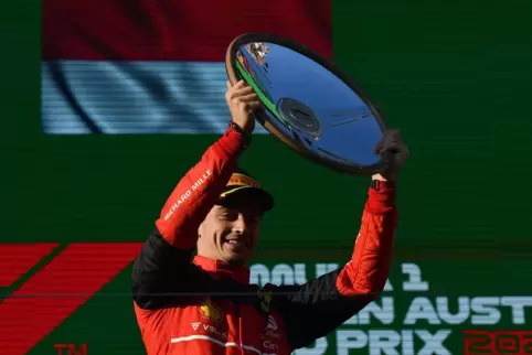 Fährt momentan in einer eigenen Liga: Charles Leclerc.