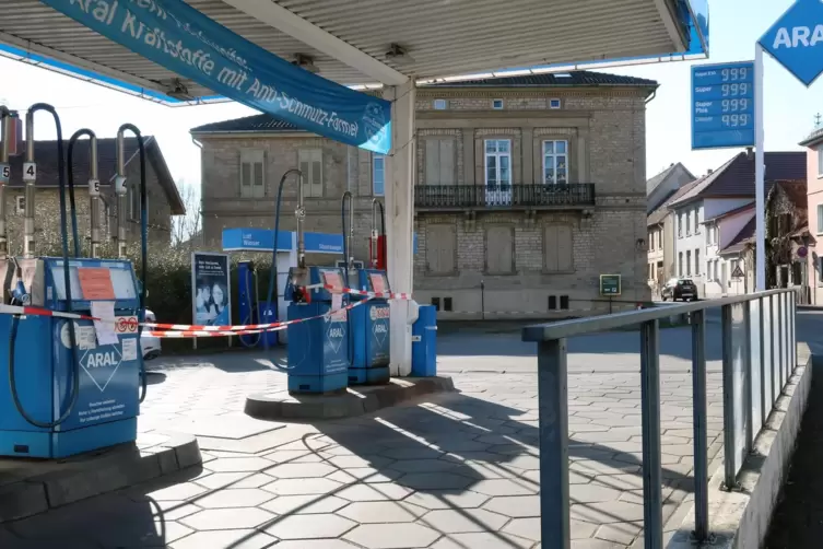 Die Aral-Tankstelle in Obermoschel war Anfang März einfach geschlossen worden.