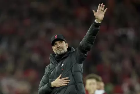 Sein FC Liverpool steht im Halbfinale: Jürgen Klopp.