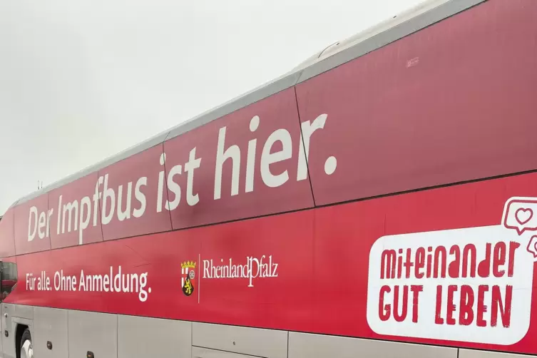 Der Impfbus macht als nächstes am Donnerstag in Dahn Halt. 