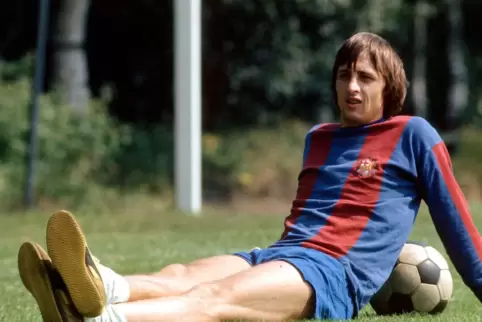 Begnadeter Freigeist: Johan Cruyff, hier im Barça-Trikot.