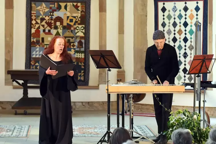 Berührte das Publikum: Das Ensemble Cosmedin widmete sich im Kloster Hane Musik und Texten Hildegard von Bingens.