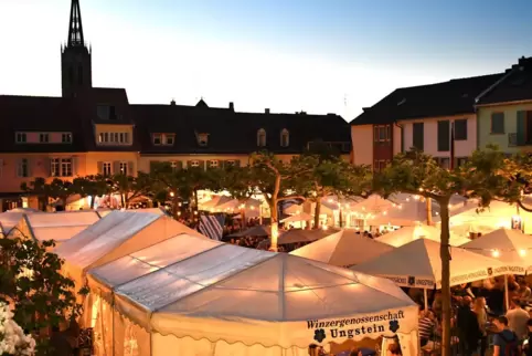 Unter anderem auf dem Stadtplatz wird vom 25. bis 29. Mai gefeiert. 