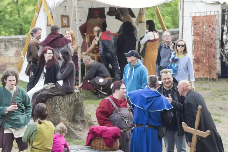 Zum vierten Mal seit 2015 finden die Burgerlebnistage auf Burg Nanstein statt. 