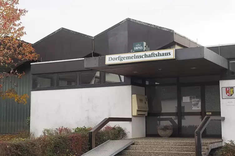 Das sanierungsbedürftige Dorfgemeinschaftshaus ist eine der „Baustellen“ im Ort.