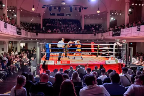 Die Location. Am kommenden Samstag ist Rosenthal-Gala in der Festhalle. 