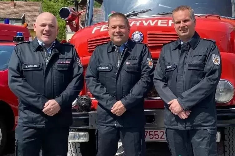 Das Leitungstrio (von links): Markus Müller, Frank Flockerzi, Jochen Hummel.