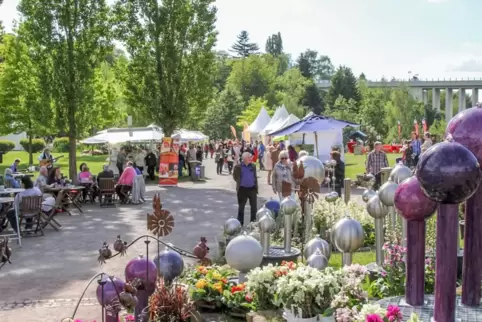 Der Park im Strecktal wird zur Flaniermeile. 