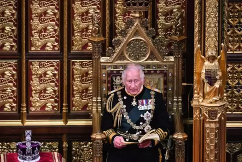 Gab den zeremoniellen Startschuss in die nächste britische Legislaturperiode: Prinz Charles im Parlament.