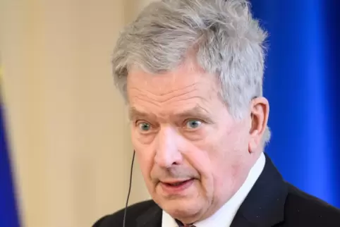 Finnlands Präsident Sauli Niinistö