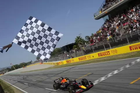 Als Erster abgewinkt: Max Verstappen. 