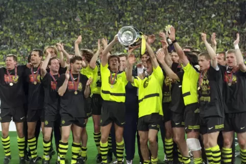 Der „Coup von München“: Der BVB holt den Landesmeister-Cup.