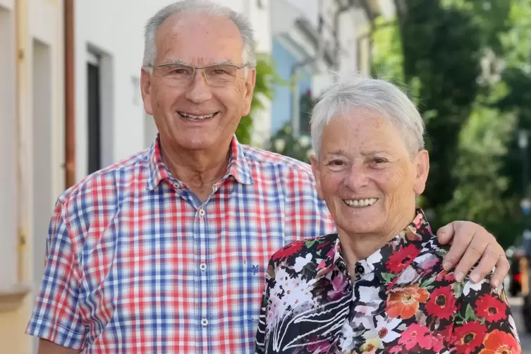 Altersruhesitz in Speyer bezogen: Josef und Rosemarie Feldmann.