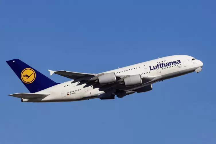 Der A380, das größte Passagierflugzeug der Welt.