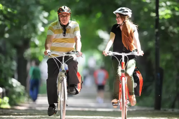 Die ADFC-Ortsgruppe reiht sich in die Sternfahrt zum Weltfahrradtag ein. 