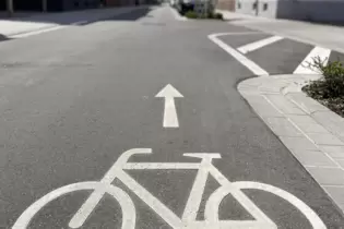 Freie Fahrt für Radler gilt in immer mehr Einbahnstraßen in der Stadt, wie hier in der Mozartstraße.