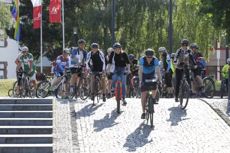 Am Dienstag, 31. Mai, war der Startschuss, am Montag endet das Stadtradeln. 