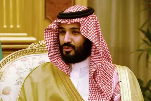 Wäscht seine Hände in Unschuld: Kronprinz bin Salman, der für den Mord an dem Journalisten Khashoggi verantwortlich gemacht wird