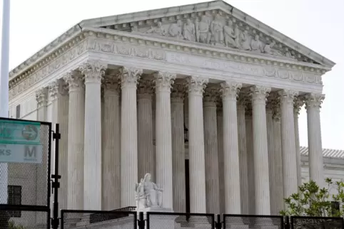 Sitz des Obersten Gerichtshofes der USA in Washington.