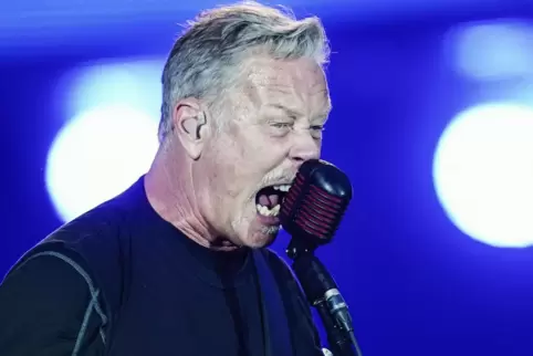 Metallica-Sänger und -Gitarrist James Hetfield.