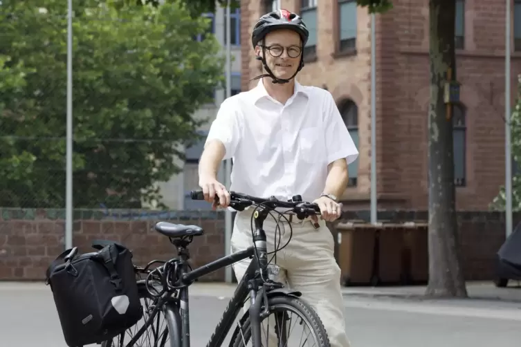 Ist überzeugter Radfahrer: Peter Leister.