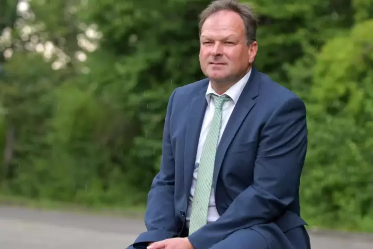 Schaut erwartungsvoll in die Zukunft: Roger Schmitt vor seiner Verabschiedung am Donnerstagabend. 