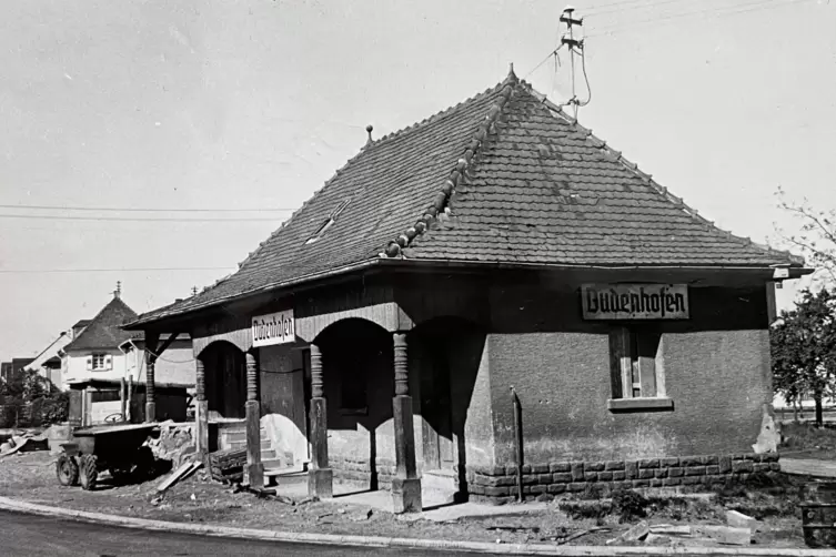  Prägte das vor 50 Jahren noch ländliche Gebiet entlang der Carl-Zimmermann-Straße an der Abbiegung zur Johann-Walter-Straße: da