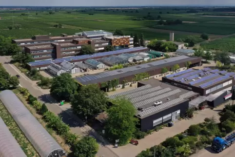 Das Dienstleistungszentrum Ländlicher Raum Rheinpfalz mit dem Weincampus Neustadt.