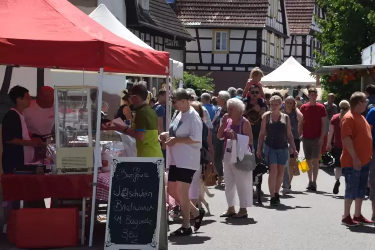 An 45 Ständen konnten die Besucher des Bauernmarktes Produkte aus der Region finden. 