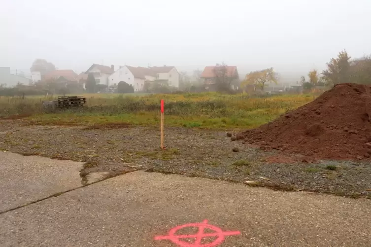 Spatenstich für das Neubaugebiet war im November 