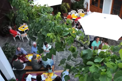 Das Weingut Hinterbichler muss bei der diesjährigen Kerwe passen. 