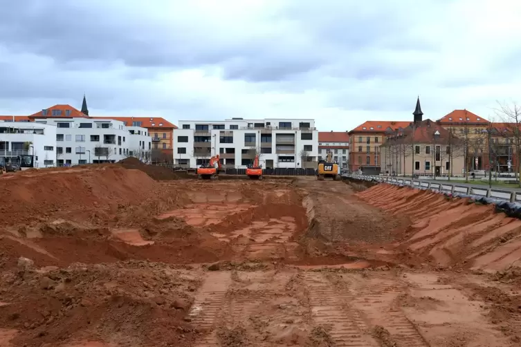 Am Baufeld 15 (hier ein Archivbild) wird fleißig gebaut.