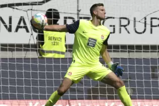 Starker, ruhiger Rückhalt, der auch Geduld ausstrahlt: FCK-Torwart Andreas Luthe.